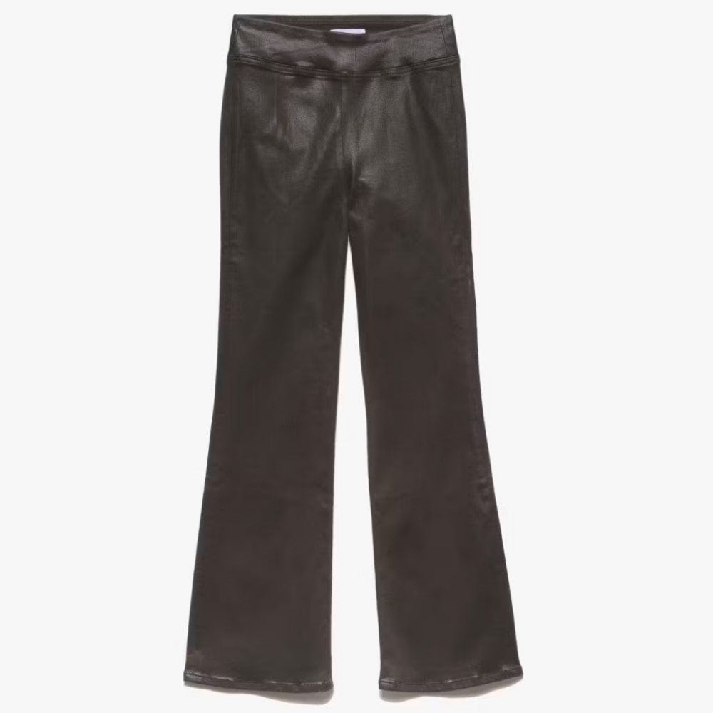 FRAME DENIM Jetset Crop Mini Boot NWT in Espresso Coated - Picture 6 of 16